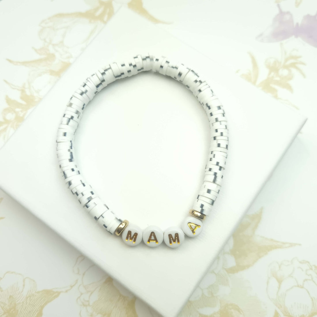 mama bracelet gift - personalised name