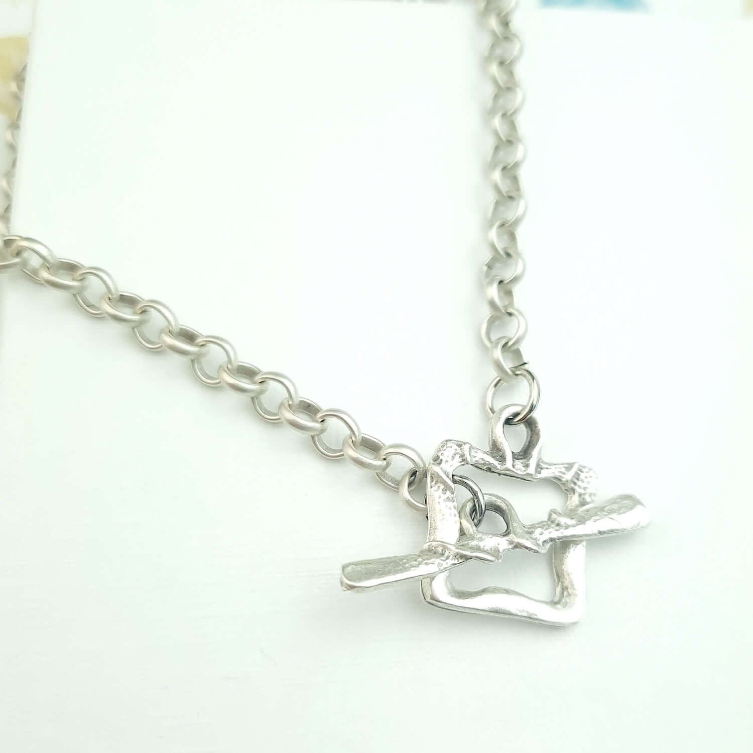 T bar toggle necklace