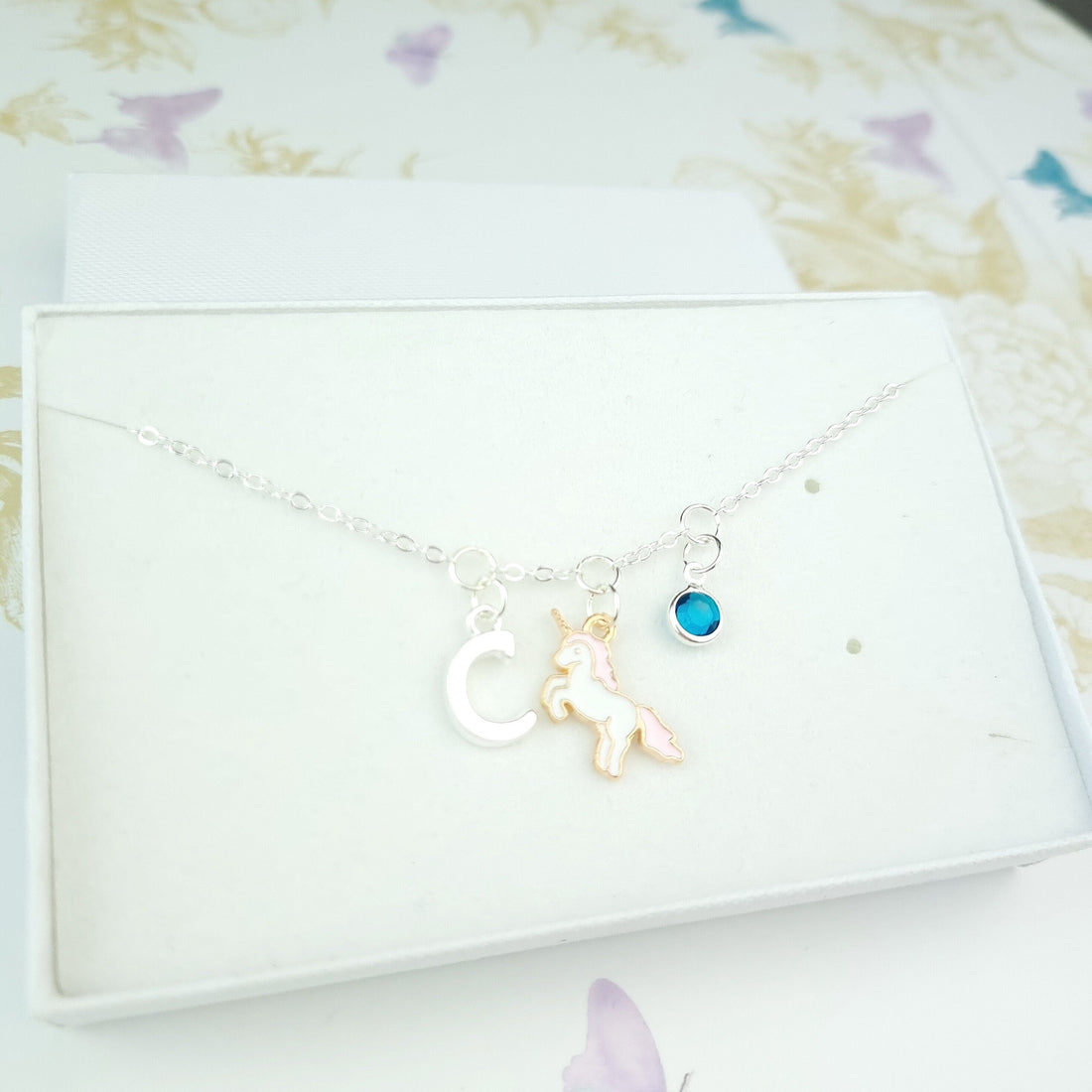 personalised unicorn bracelet