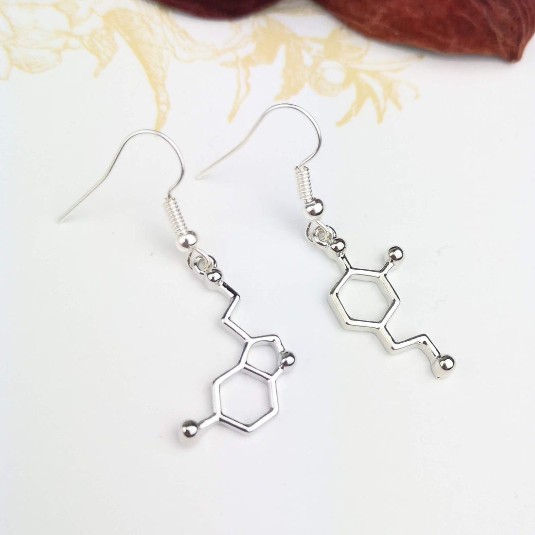 Serotonin and Dopamine Earrings
