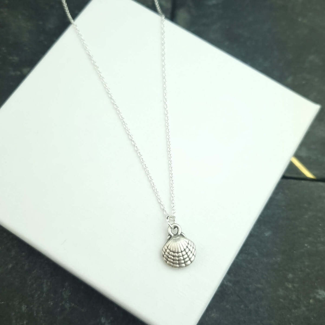 Sterling Silver seashell necklace