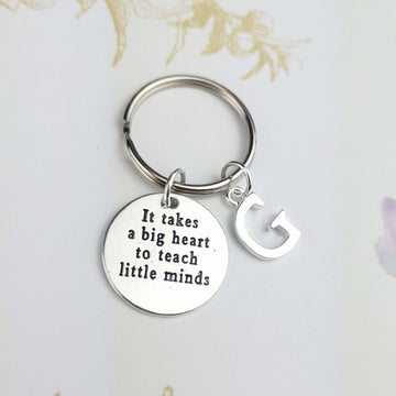 personalised keyring teacher gift