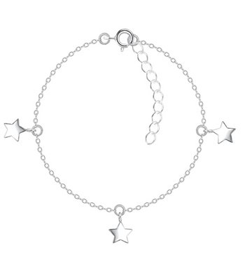 sterling silver star bracelet