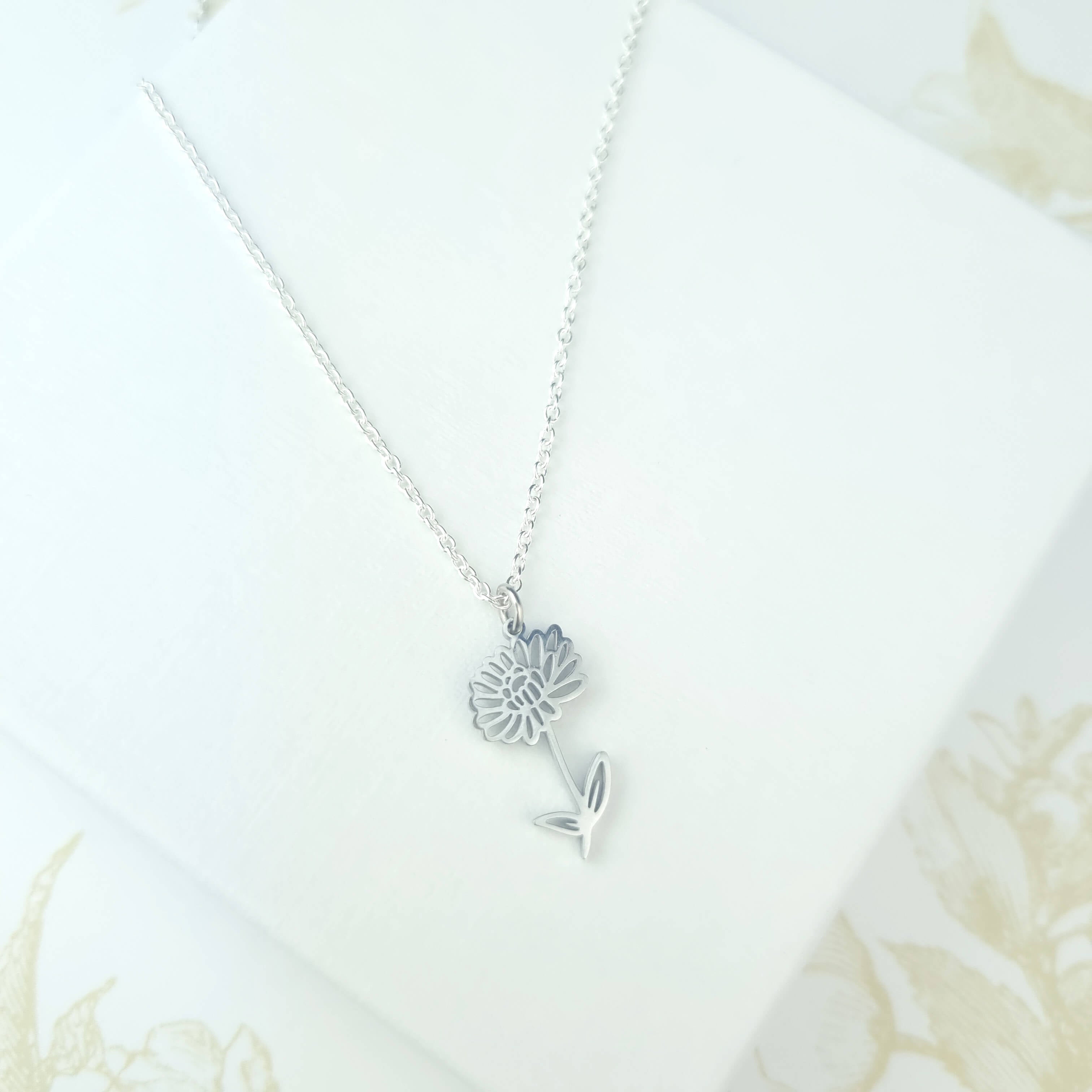 Chrysanthemum flower pendant