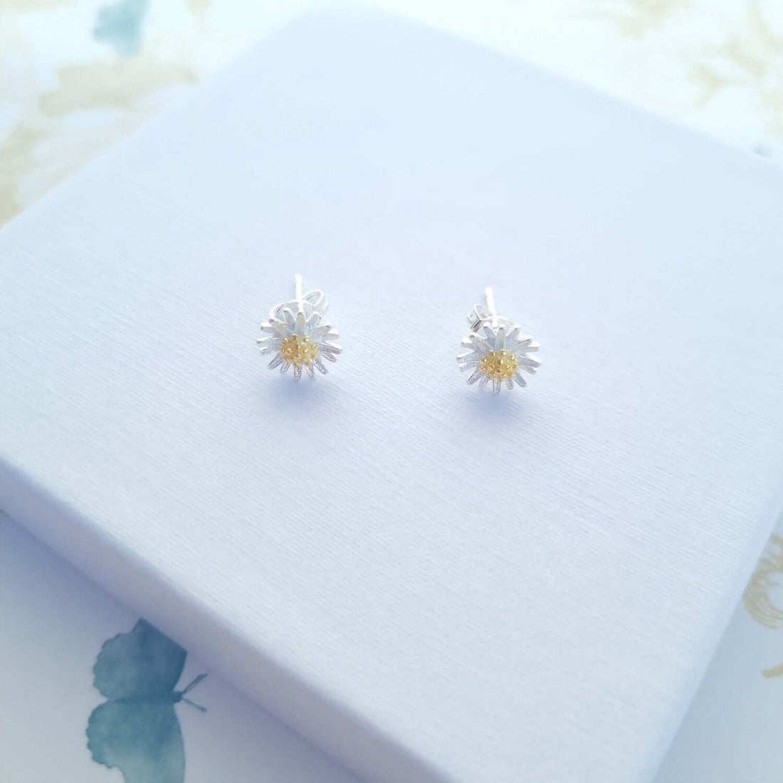 unique gift for granddaughter daisy stud earrings