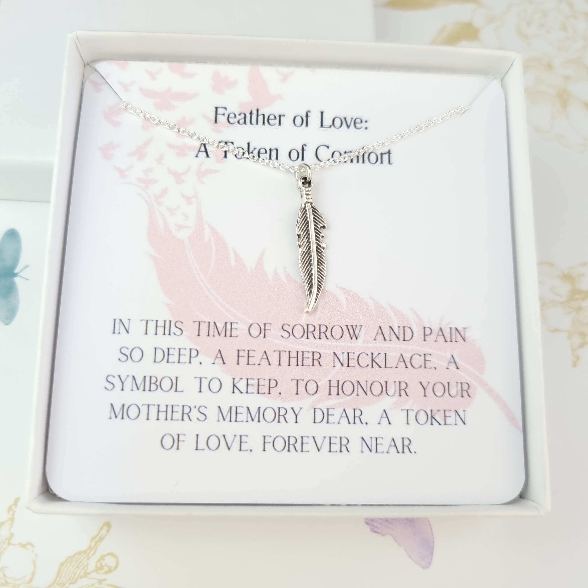 loss of mother necklace gift