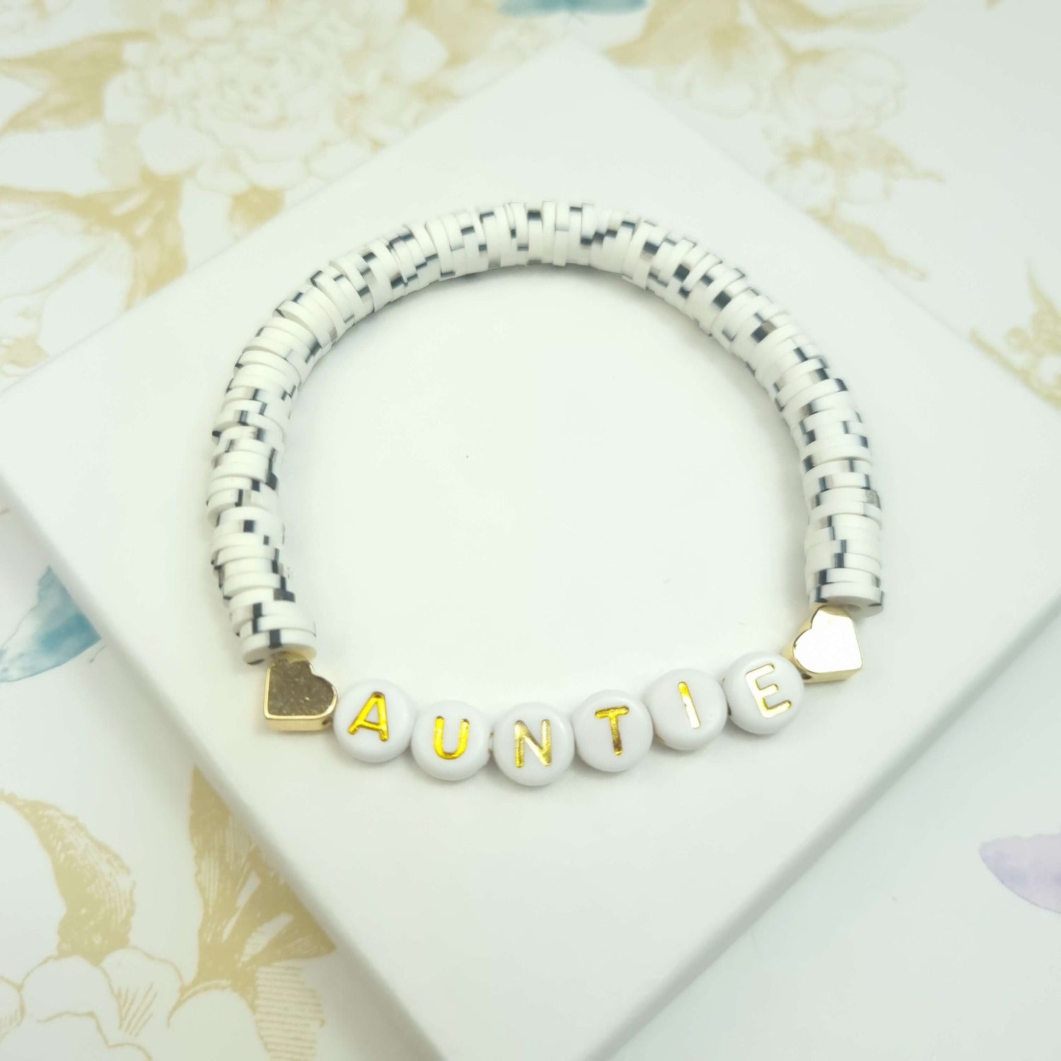 personalised auntie bracelet