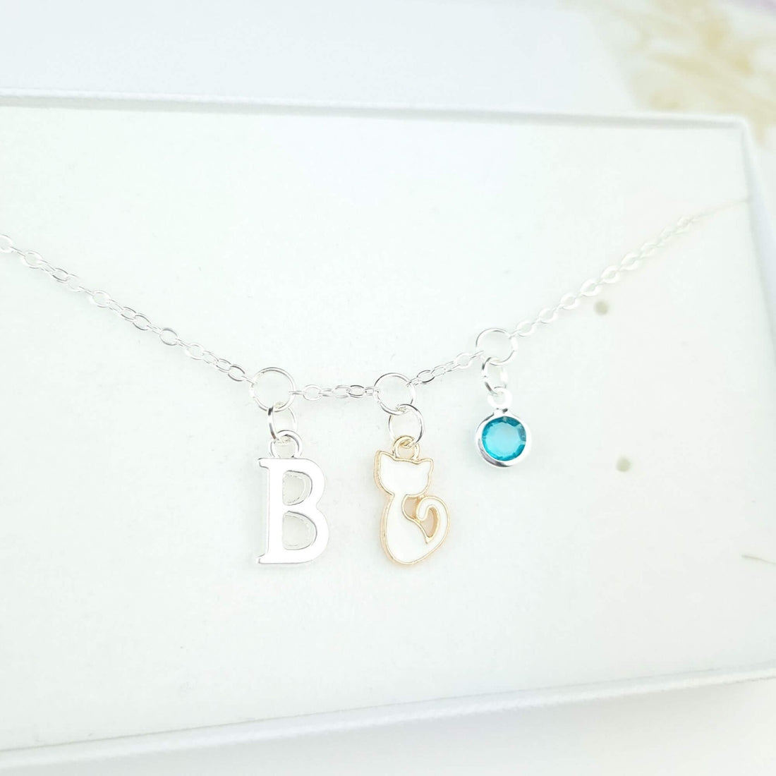 personalised cat bracelet