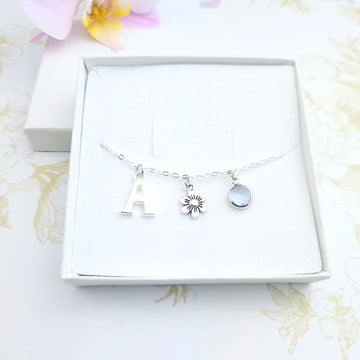 personalised daisy bracelet