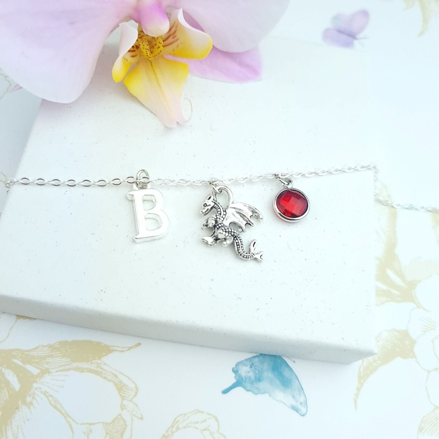 personalised dragon bracelet