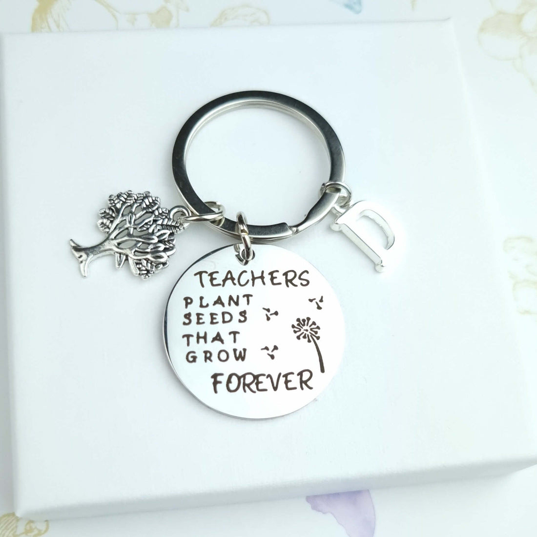 teacher appreciation gift keyring