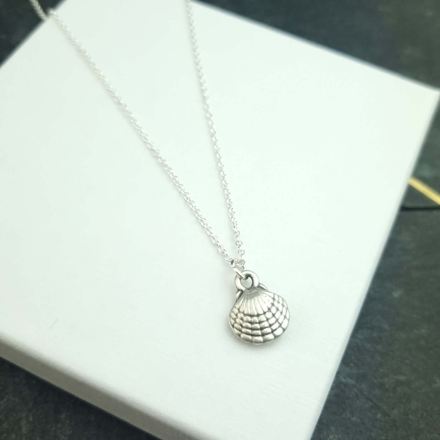 Sterling Silver seashell necklace