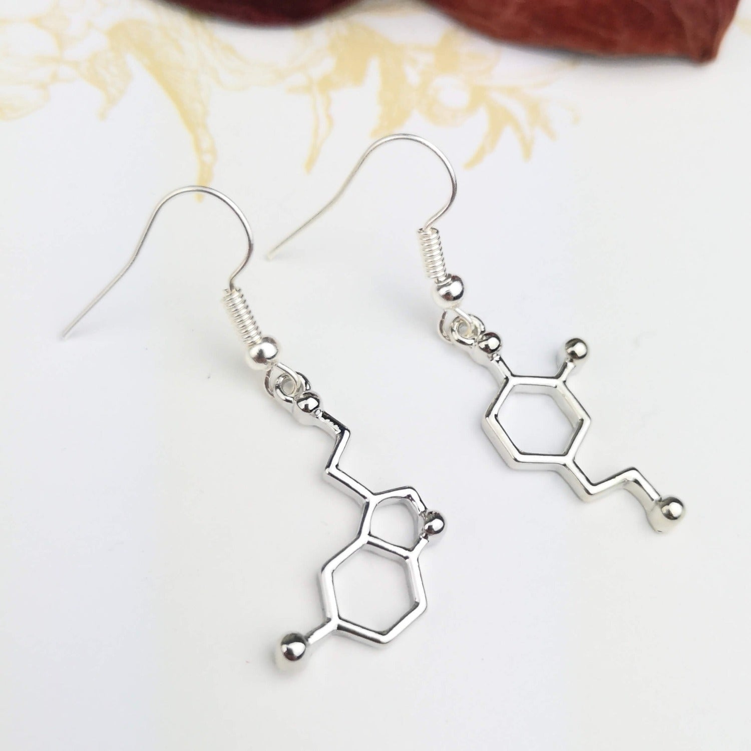 Serotonin and Dopamine Earrings