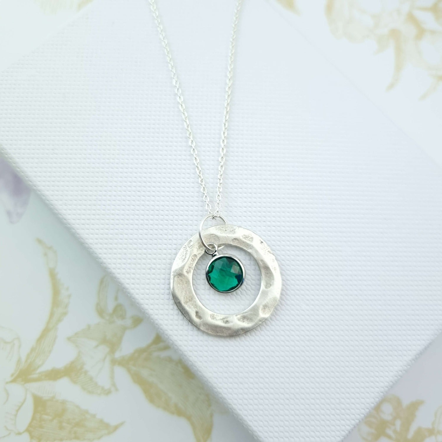 May necklace in a gift box