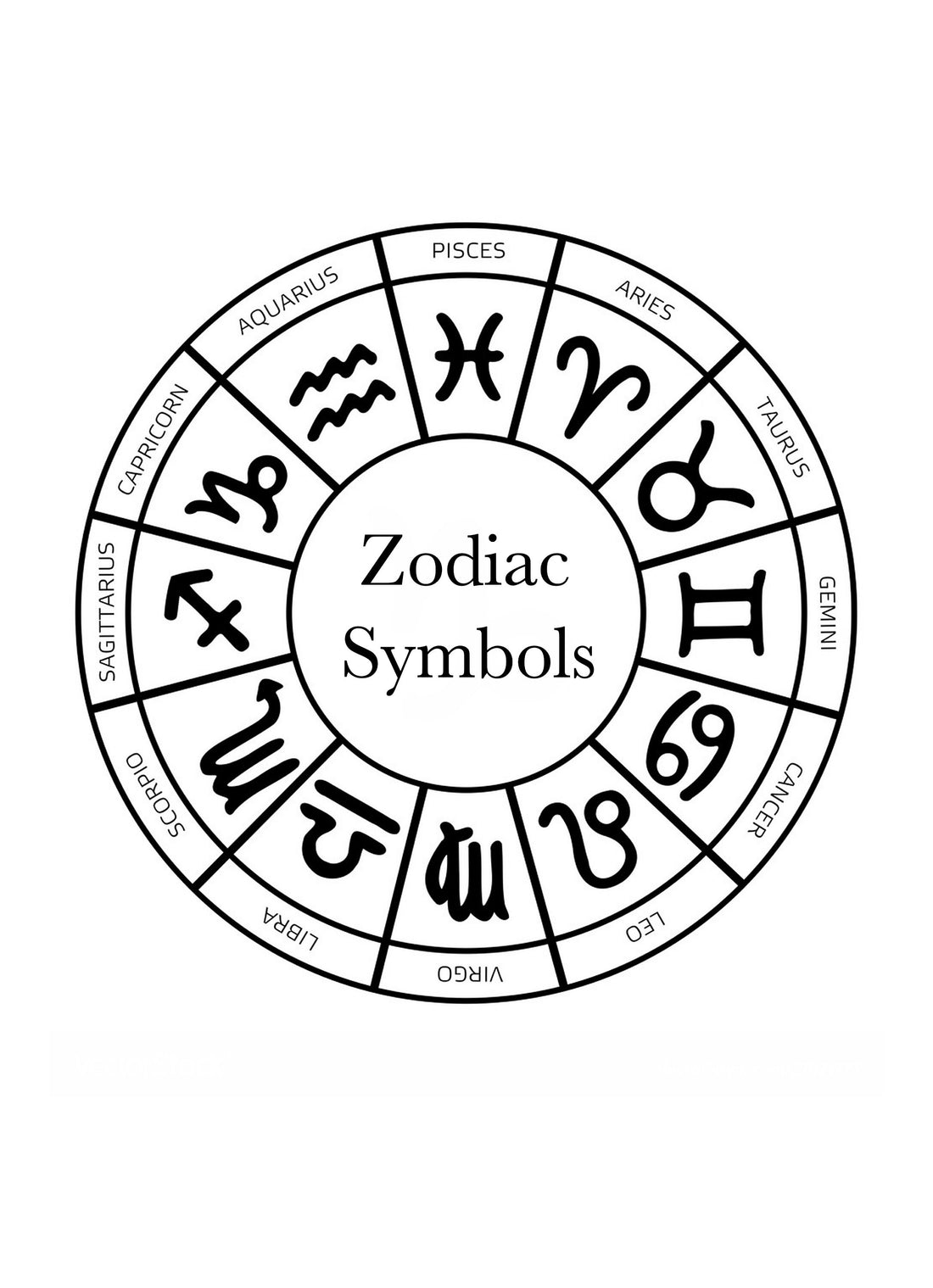 Aries sterling silver zodiac necklace