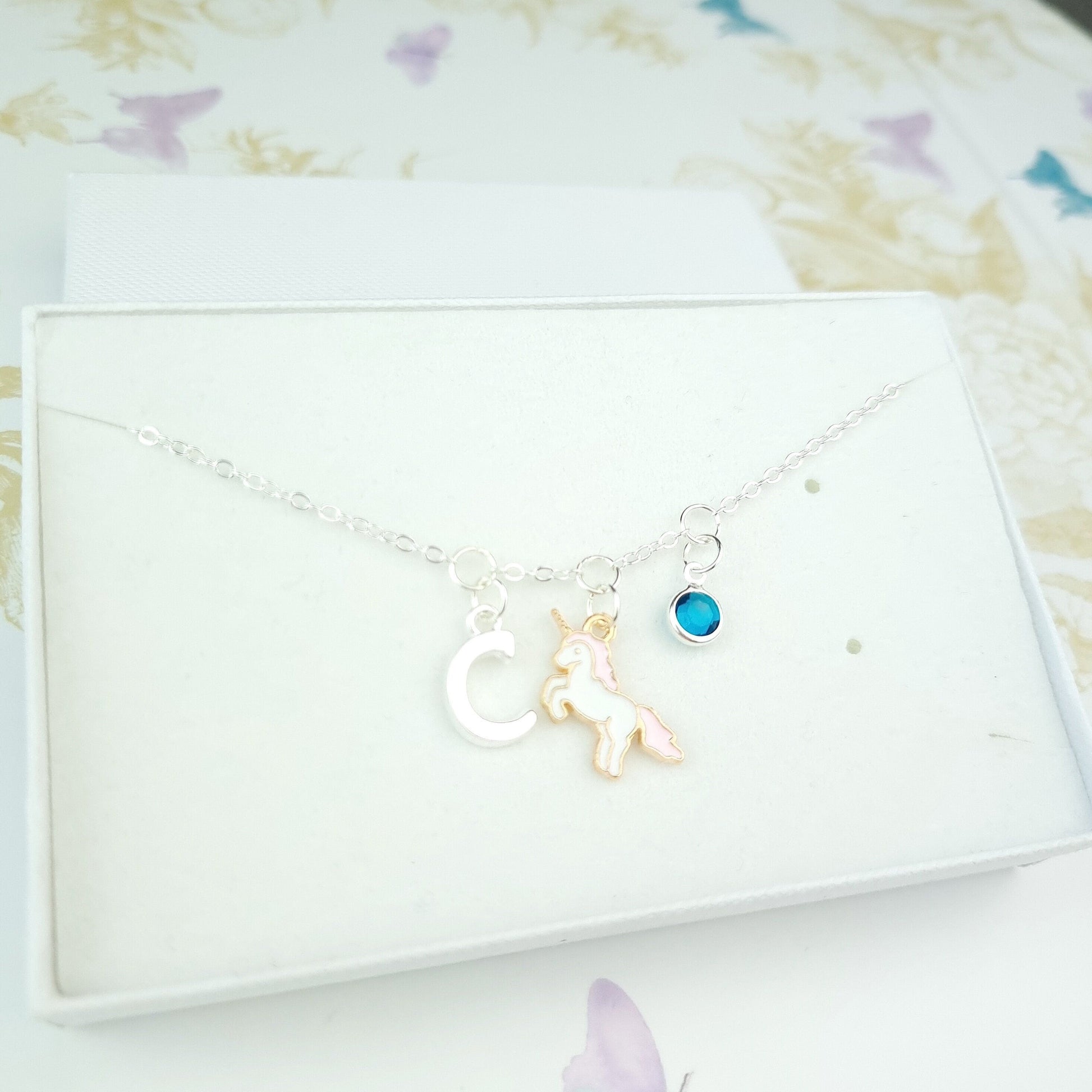 personalised unicorn bracelet