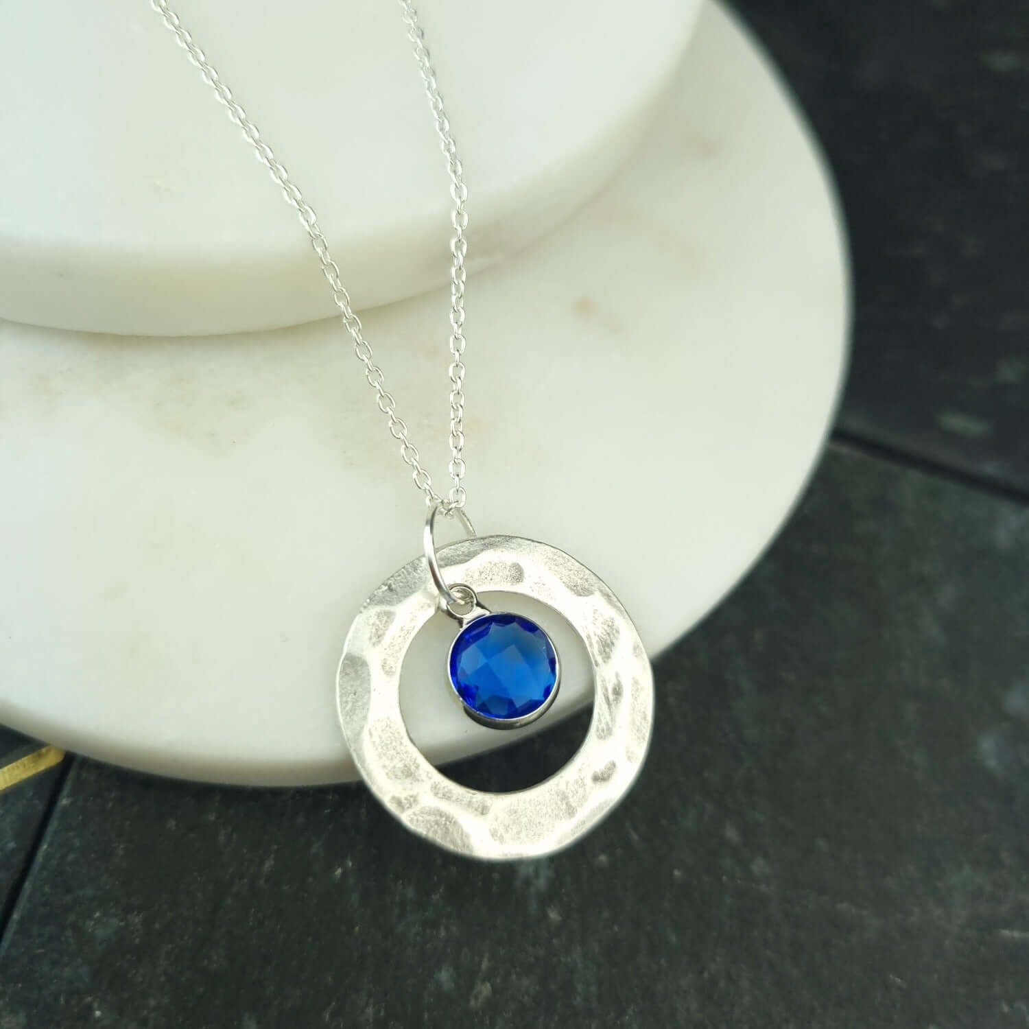 September birth month necklace