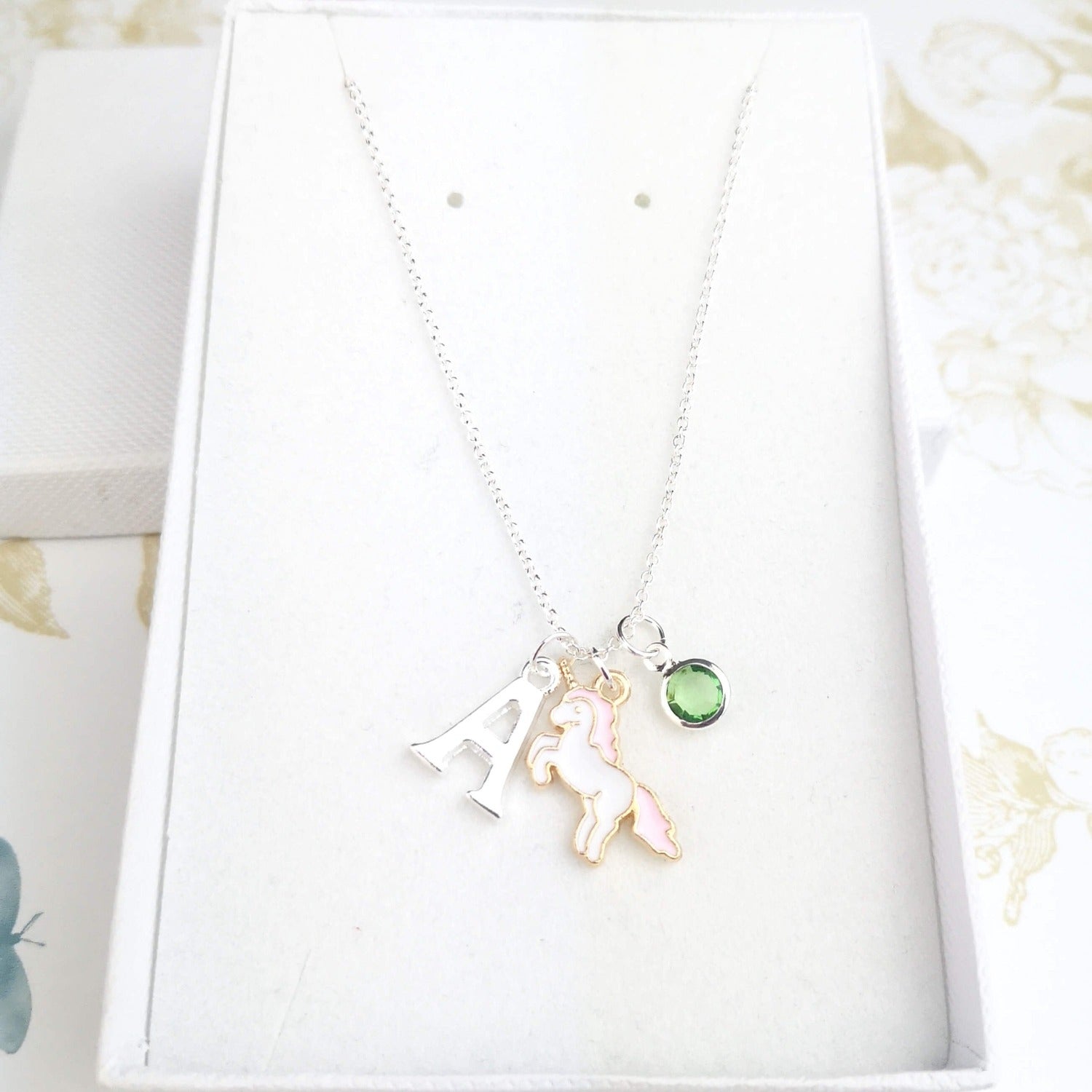 Sterling Silver Unicorn Necklace